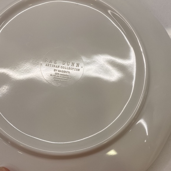 2 Rae Dunn plates - Picture 2 of 3